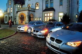 Drei getunte BMW 530d