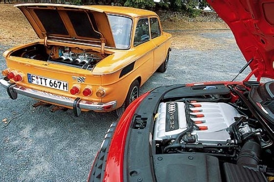 Audi TT gegen NSU TT