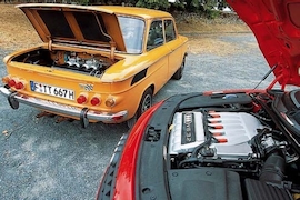 Audi TT gegen NSU TT