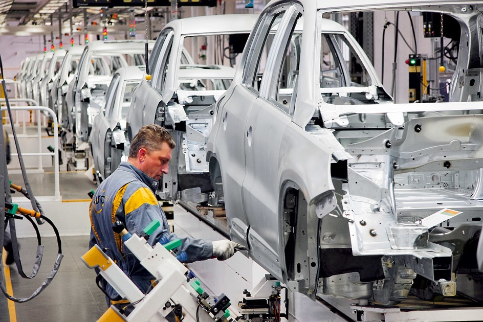 VW Werkshalle Tiguan