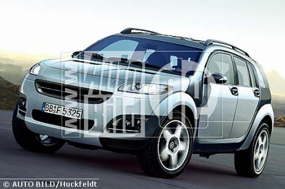 Neues Crossover-Modell von Smart