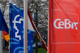 Cebit Fahne