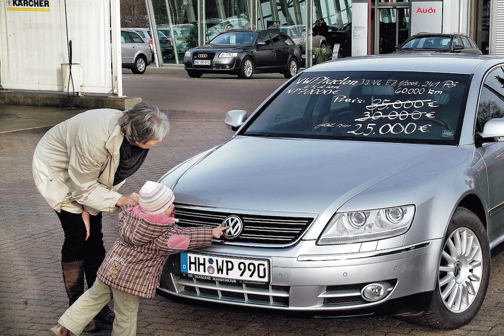 Gebrauchtwagen mit hohem Wertverlust