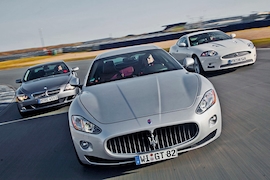 Maserati GranTurismo BMW 650i Jaguar XKR