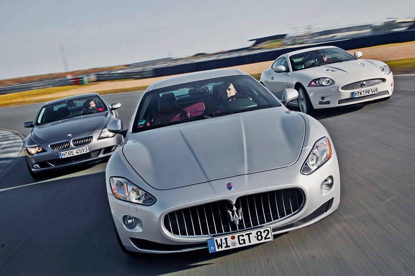 Maserati GranTurismo BMW 650i Jaguar XKR