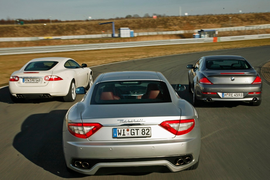 Jaguar XKR Maserati GranTurismo 6er BMW 650i