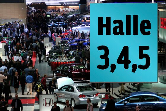 Genfer Salon Hallen 3,4 und 5