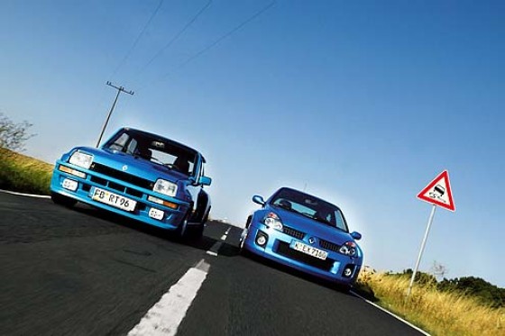 Renault 5 Turbo und Clio V6