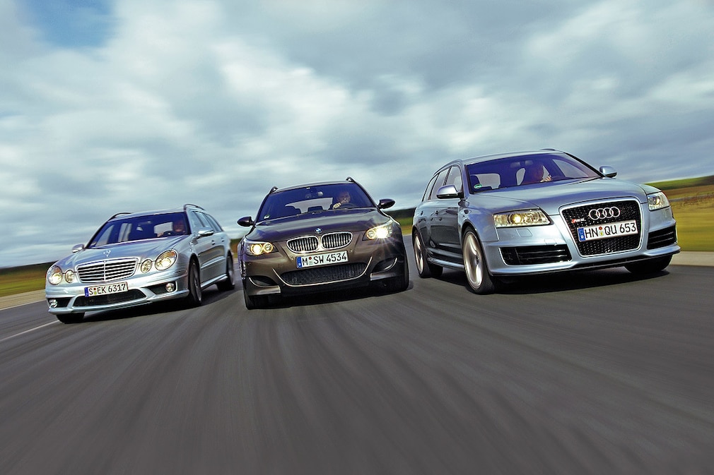 BMW M5 Touring Mercedes-Benz E 63 AMG T Audi RS 6 Avant