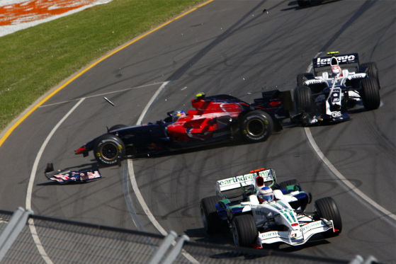 Formel 1, Australien 2008, Ausfall von Sebastian Vettel