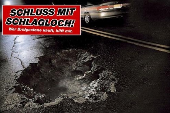 Aktion "Schluss mit Schlagloch!"