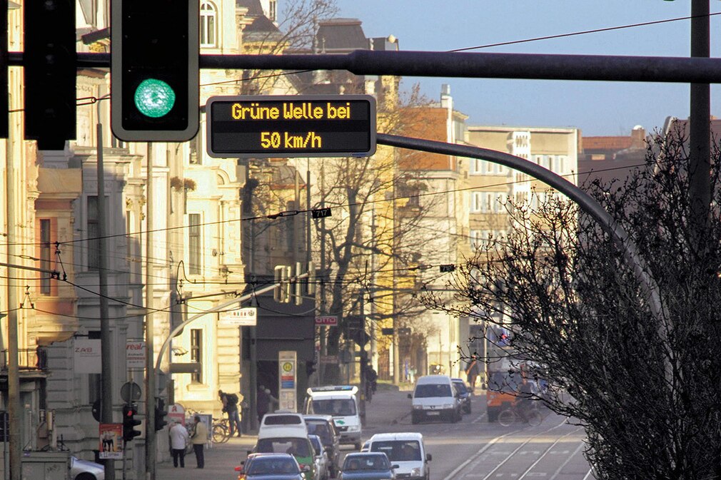 Grüne Welle in Cottbus