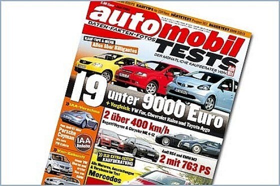 Kaufberatungen von automobil TEST