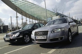 Audi A6 3.2 gegen Mercedes-Benz E 320