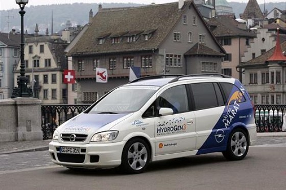 Opel Fuel-Cell-Marathon, 11. Etappe Opel Fuel-Cell-Marathon, 11. Etappe