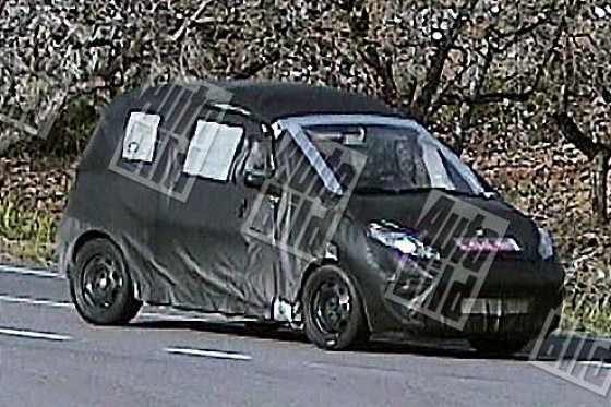 Erlkönig Peugeot 1007 Erlkönig Peugeot 1007