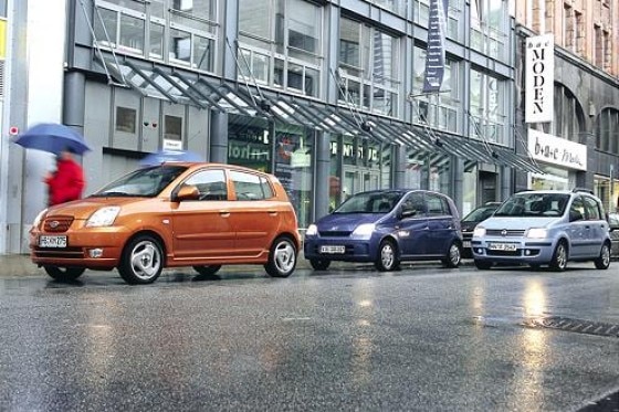 Daihatsu Cuore Fiat Panda Kia Picanto Daihatsu Cuore Fiat Panda Kia Picanto