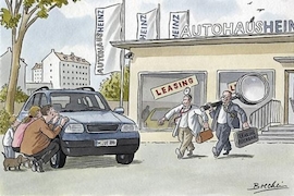 Rückgabe vom Leasing-Auto