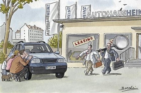 Rückgabe vom Leasing-Auto