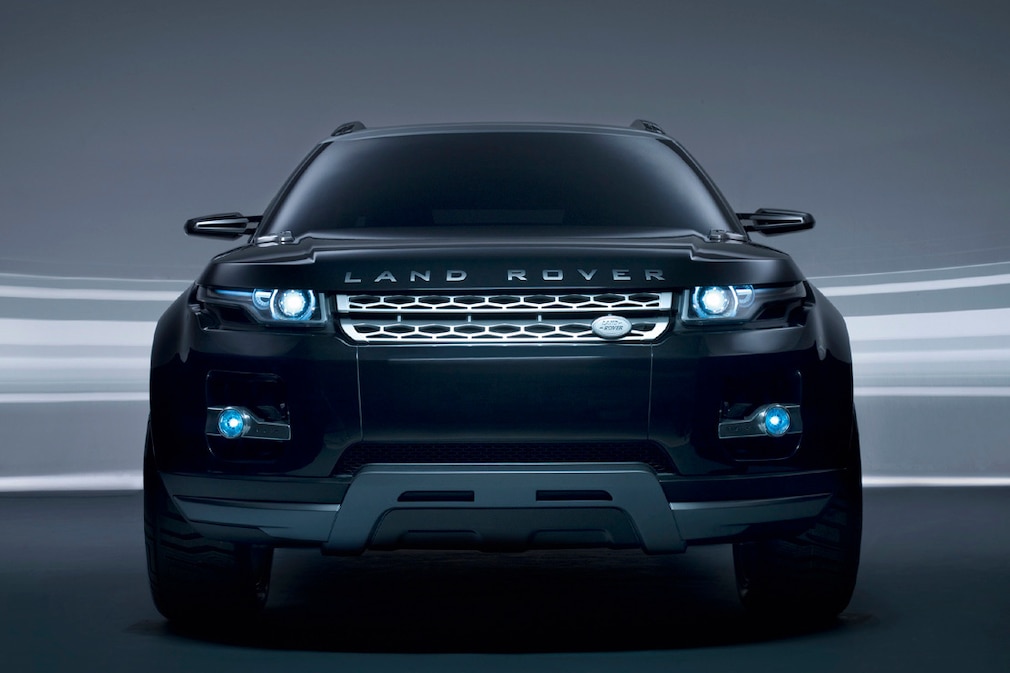 Land Rover LRX Hybrid Concept Black & Silver