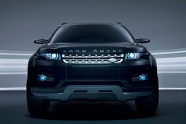 Land Rover LRX Hybrid Concept Black & Silver