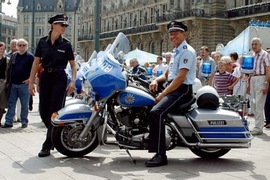 Harley-Davidson-Polizeimotorräder