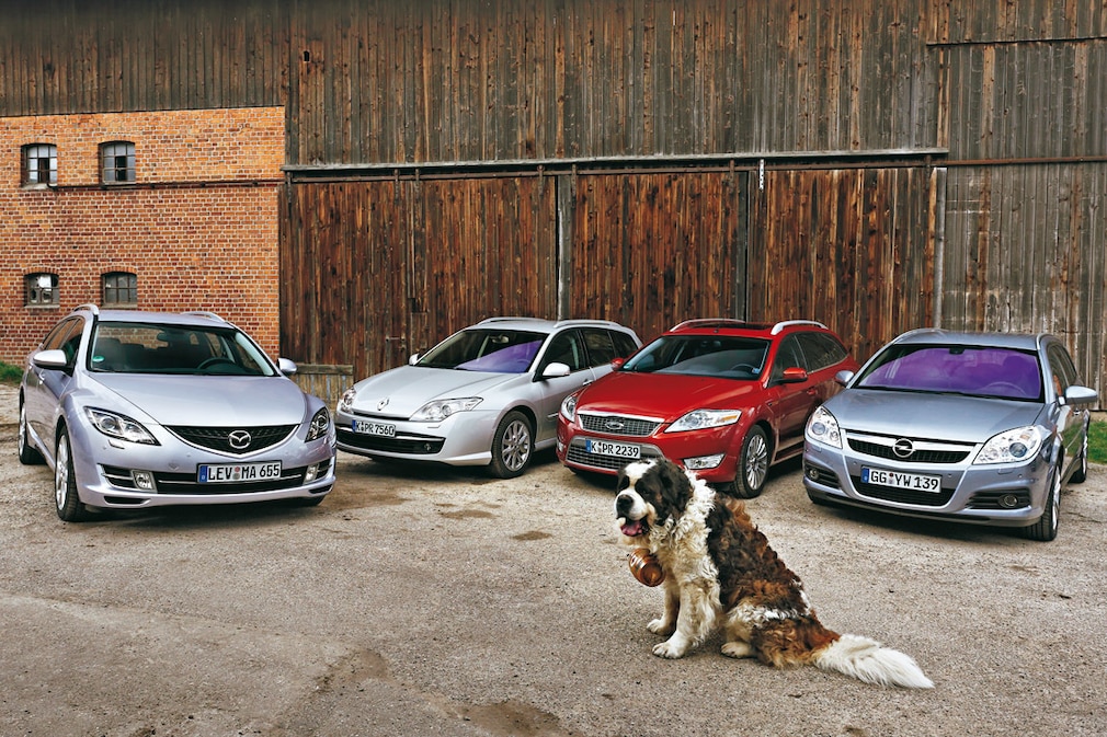 Ford Mondeo Turnier Mazda 6 Sport Kombi Opel Vectra Caravan Renault Laguna Grandtour