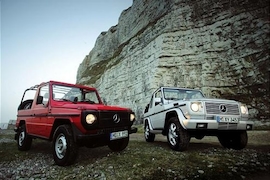 Zeitreise mit 240 GD und G 400 CDI