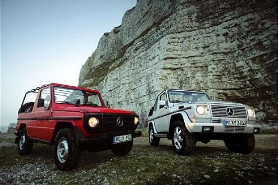 Zeitreise mit 240 GD und G 400 CDI