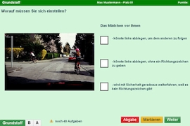 Führerscheiprüfung am PC