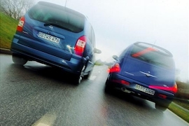 Chrysler PT Cruiser GT/Opel Zafira 2.0 OPC