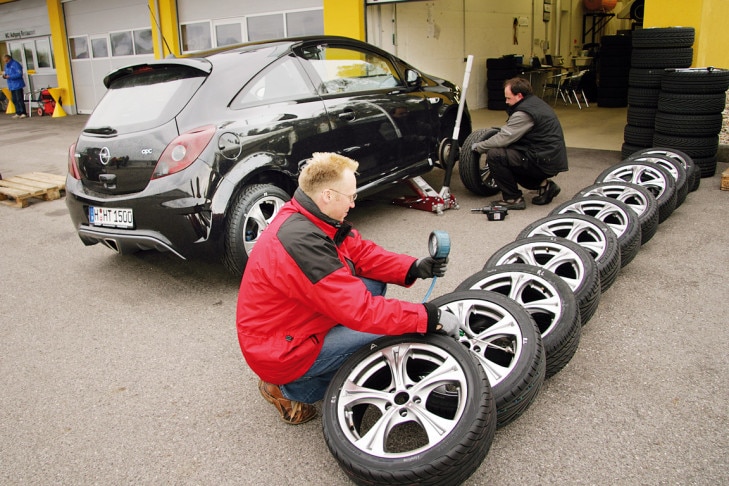 Reifentest 215/45 R 17