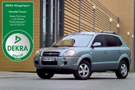 Hyundai Tucson Dekra Mängelreport 2008