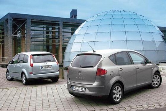 Ford Focus C-Max 1.6  und Seat Altea 1.6