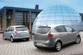 Ford Focus C-Max 1.6 und Seat Altea 1.6