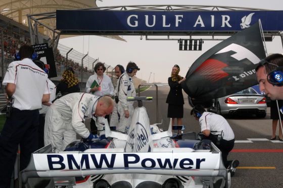 Formel 1 GP Bahrain BMW Kubica Pole