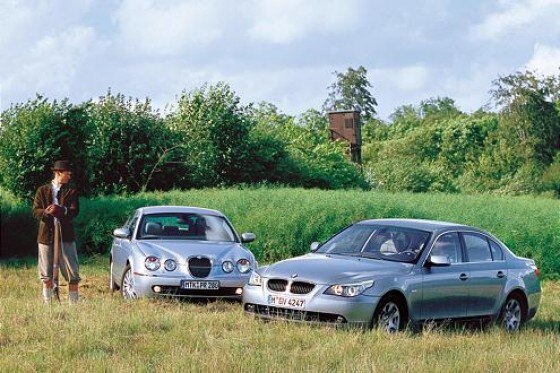 BMW 530d gegen Jaguar S-Type 2.7 D BMW 530d gegen Jaguar S-Type 2.7 D