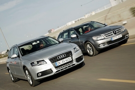 Audi A4 Avant Mercedes C-Klasse T-Modell