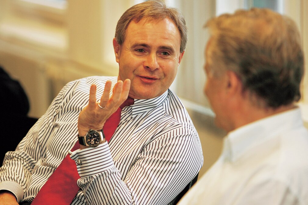 Harald J. Wester (li.)
