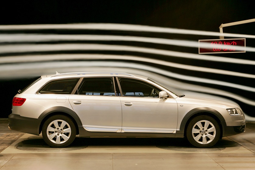 Audi A6 Allroad 3.2 FSI Windkanal