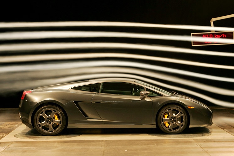 Lamborghini Gallardo Windkanal