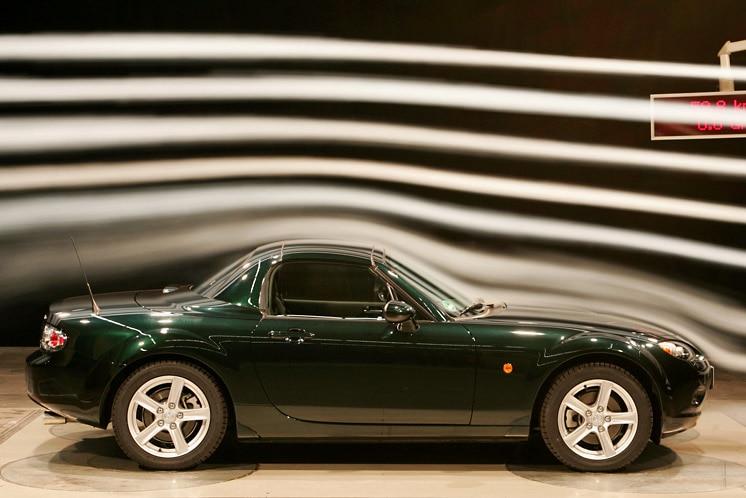 Mazda MX-5 CC Windkanal