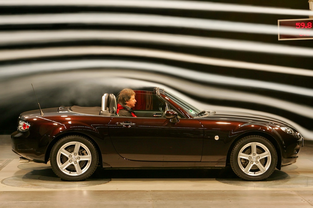 Mazda MX-5 Roadster Windkanal