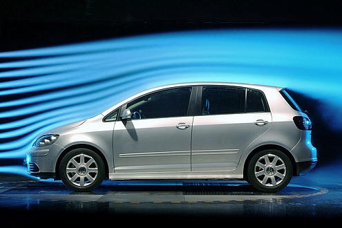Windkanal VW Golf Plus 1.9 TDI