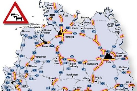 Stauprognose 6. bis 8. August