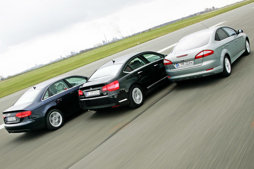 Citroën C5 Audi A4 Ford Mondeo
