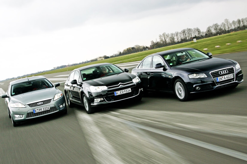 Audi A4 2.0 TDI - Citroen C5 HDi 135 - Ford Mondeo 2.0 TDCi