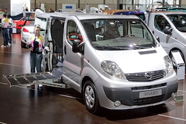 Opel Vivaro rollstuhltauglich