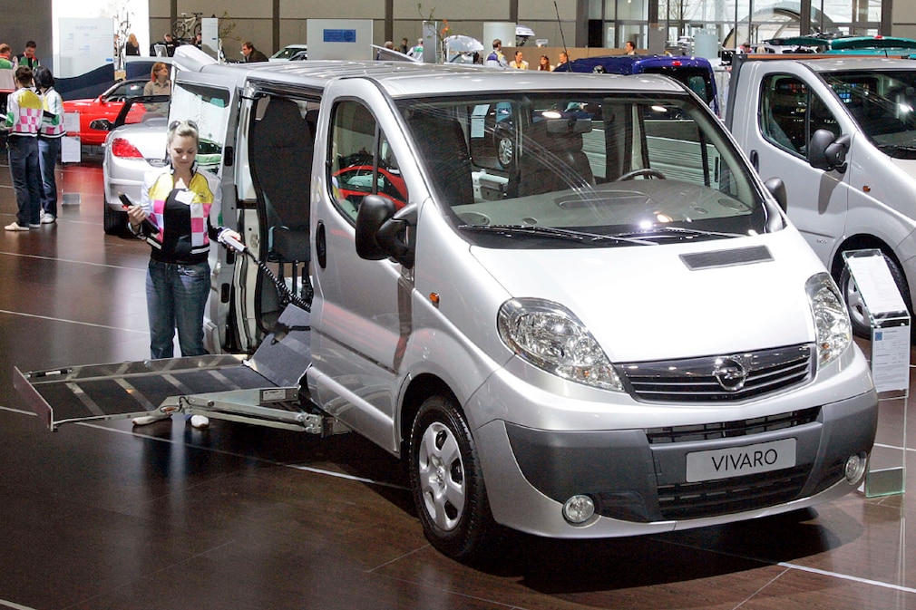 Opel Vivaro rollstuhltauglich
