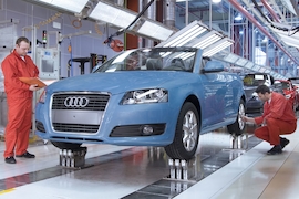 Audi A3 Cabriolet-Produktion in Ungarn